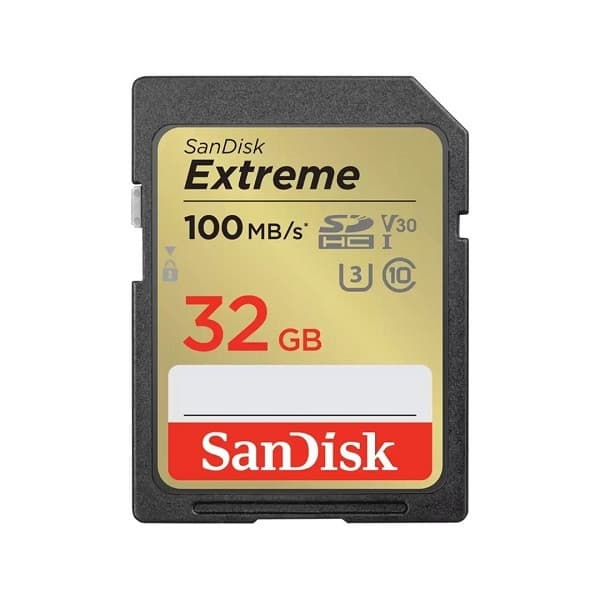 SanDisk Extreme SDHC 32GB 100MB/s V30 UHS-I U3 1