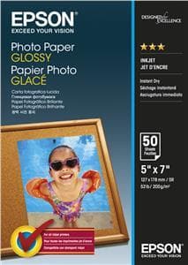 EPSON Photo Paper Glossy 13x18cm 50 listov 1
