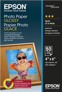 EPSON Photo Paper Glossy 10x15cm 50 listov 1