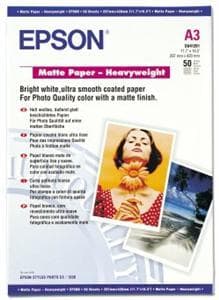 EPSON A3,Matte Paper Heavyweight (50listov) 1