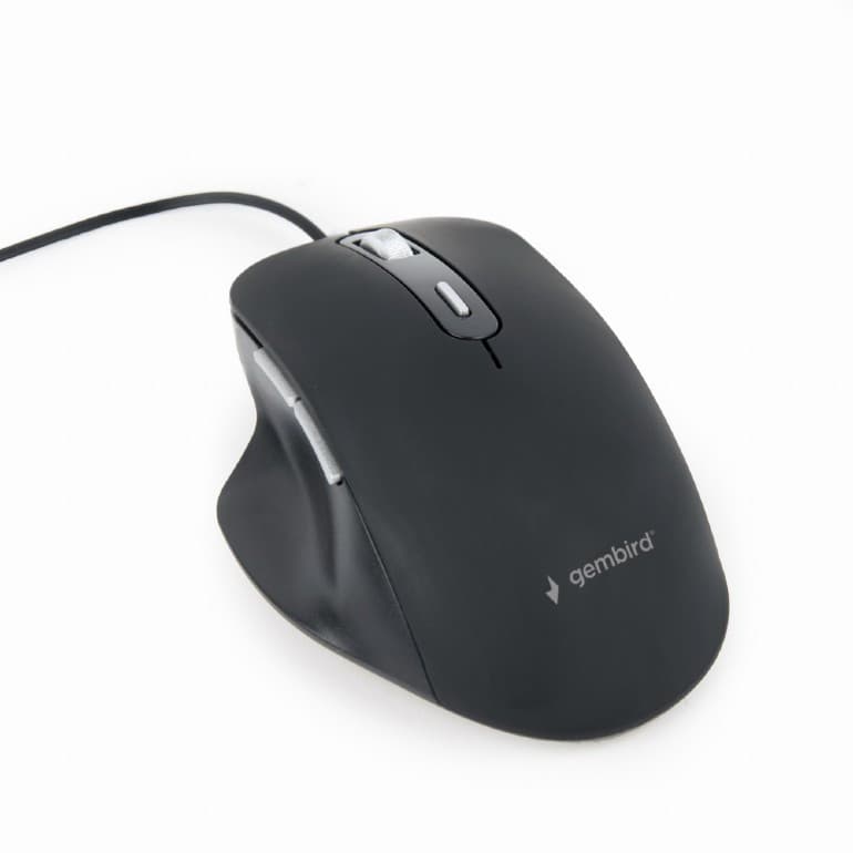 Gembird Myš MUS-6B-02, USB, čierna 1