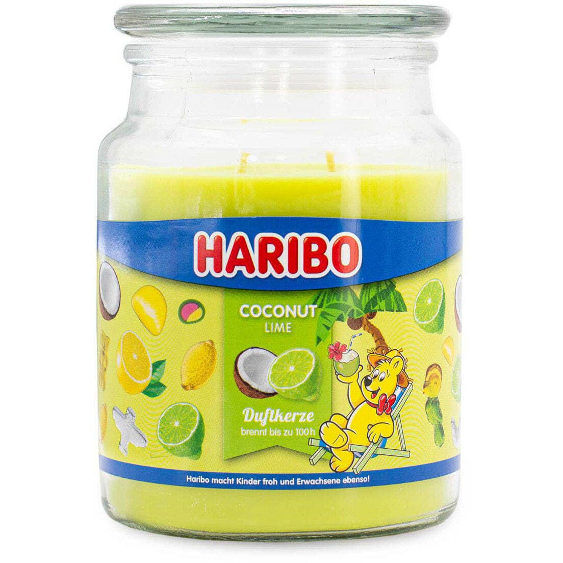 HARIBO Vonná sviečka Coconut Lime 510 g