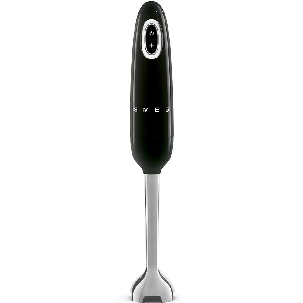 Smeg HBF11BLEU tyčový mixér, 700 W, 14850 RPM, turbo, 50's Style, protišmyková rukoväť, čierny