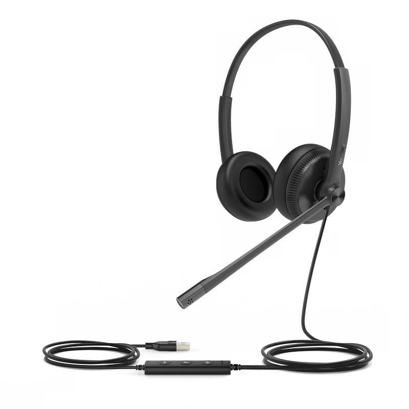 Yealink UH34 Dual náhlavná súprava na obe uši s USB konektorom 1
