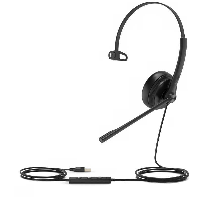 Yealink UH34 Mono náhlavná súprava na jedno ucho s USB konektorom 1