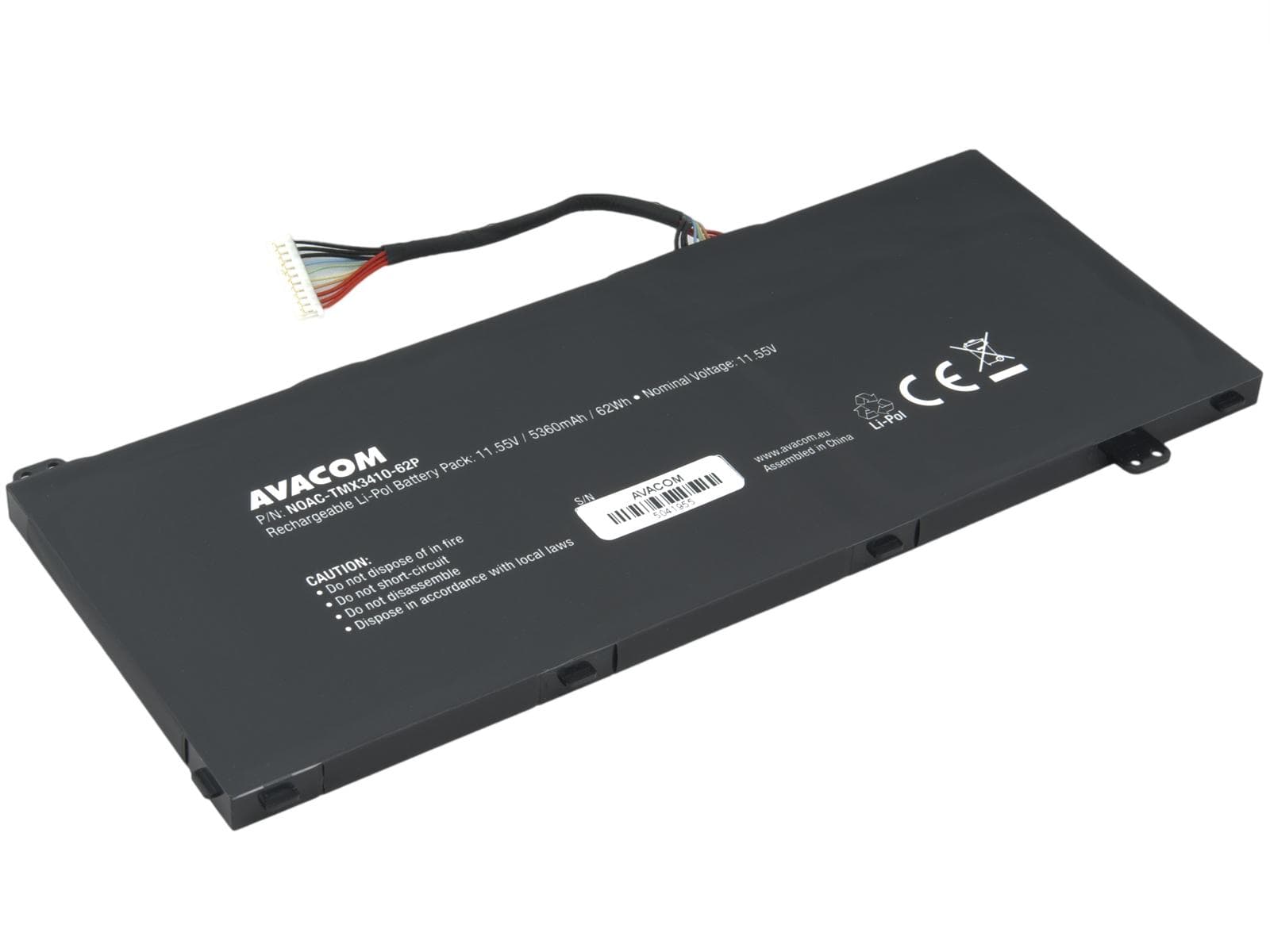 Batéria AVACOM pre Acer TravelMate X3, Aspire A5 514 Li-Pol 11,55 V 5360mAh 62Wh
