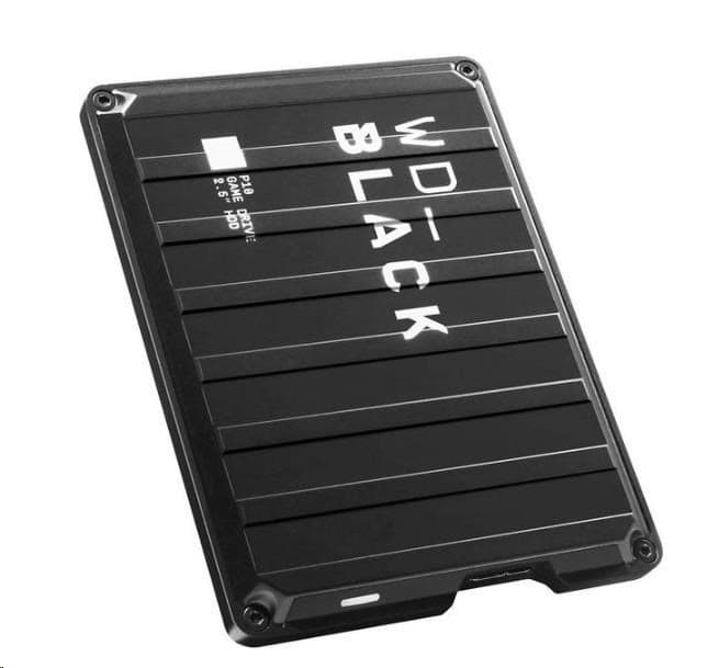 WD BLACK P10 Game Drive 4TB, BLACK, 2.5", USB 3.2 1