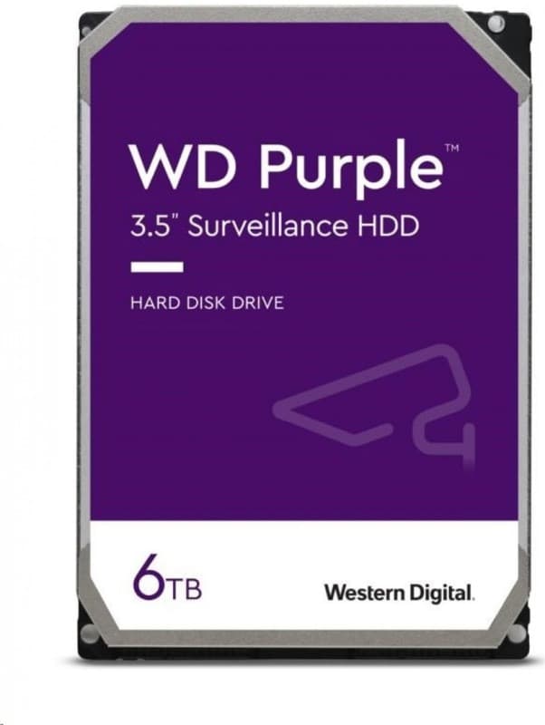 WD PURPLE PRE WD64PURZ 6TB SATA/600 256MB cache, 5400 RPM 1