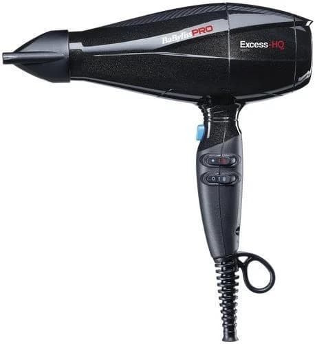 Babyliss PRO BAB6990IE Excess HQ sušič vlasov, 2600 W, 2 rýchlosti, 3 teploty, s koncentrátorom, čierny