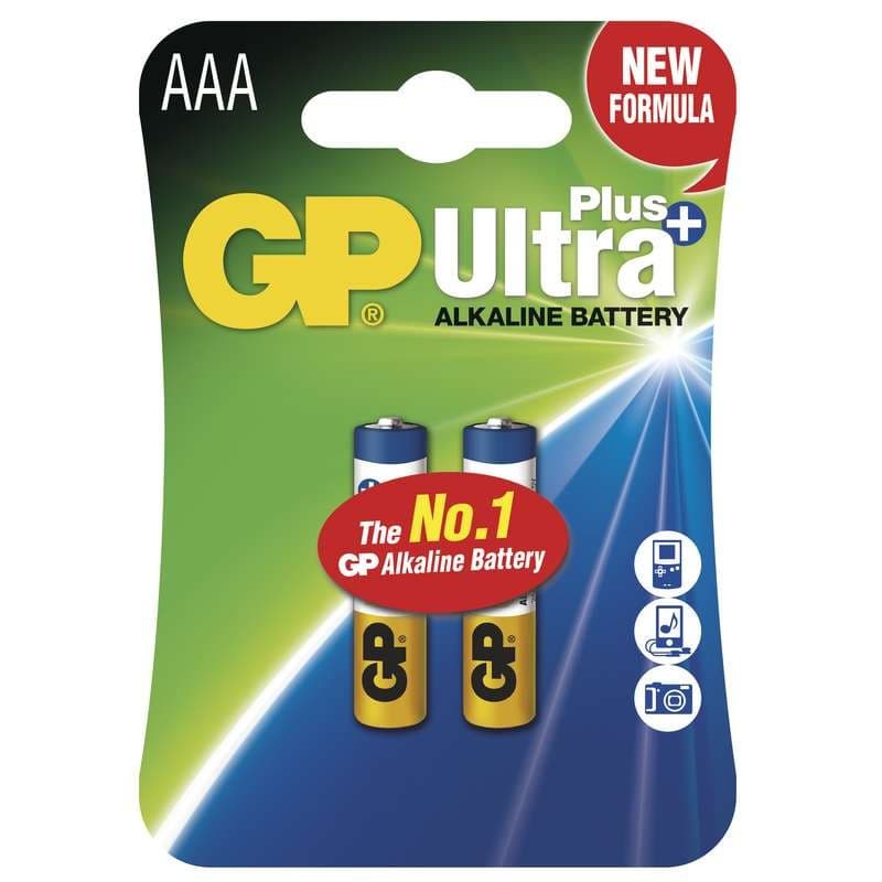 GP AAA Ultra Plus, alkalická (LR03) - 2 ks 1