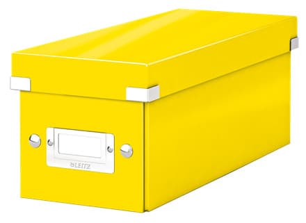 LEITZ Škatuľa na CD Click&Store, žltá