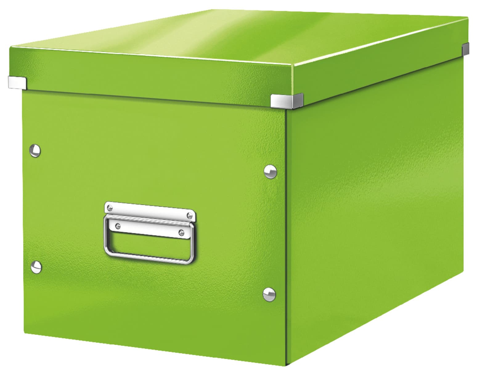 LEITZ Štvorcová krabica Click&Store, veľkosť L (A4), zelená