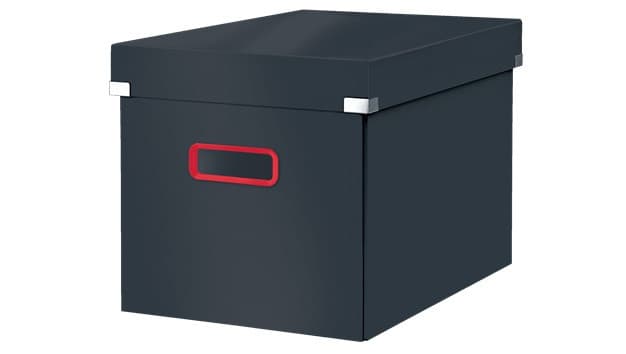 LEITZ Štvorcová krabica Click&Store COSY, veľkosť L (A4), zamatovo šedá 1