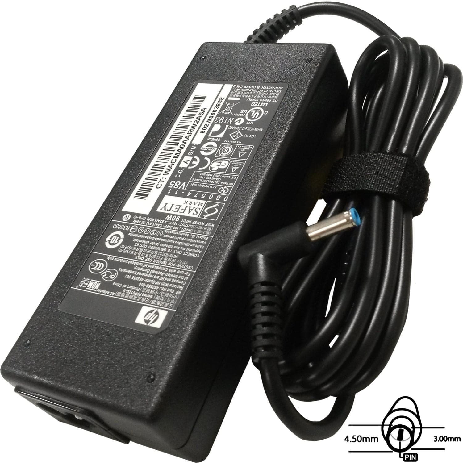 Napájací adaptér 90W, 19,5V 4.5x3.0mm, originál HP 1
