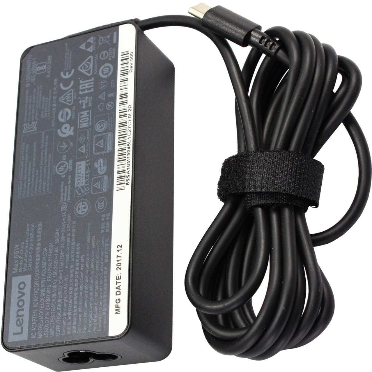 Napájací adaptér 65W 5V/9V/15V/20V, USB-C, originál Lenovo 1