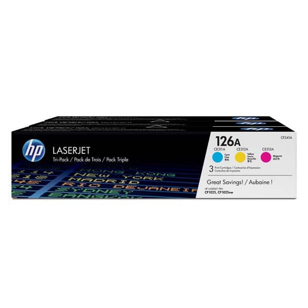HP CF341A - originálny 3ks