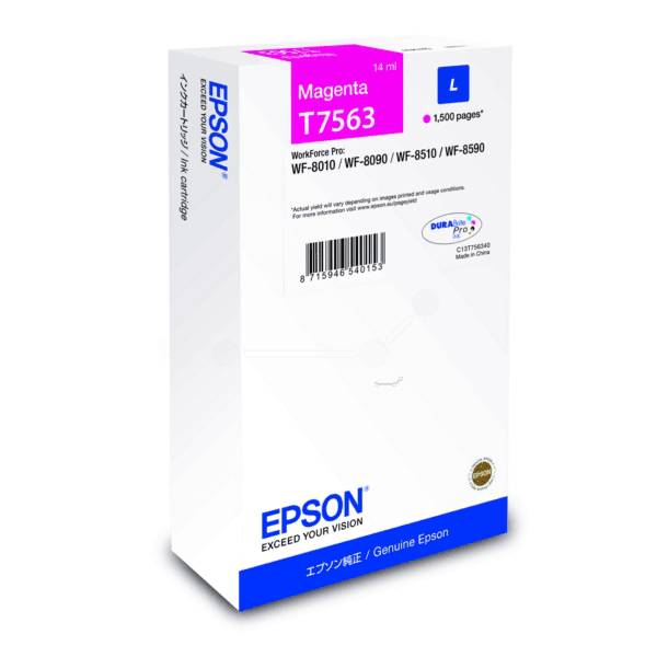 EPSON T7563 (C13T75634N) - originálny 1