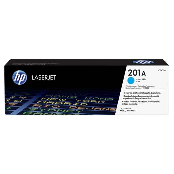 HP CF401A - originálny 1