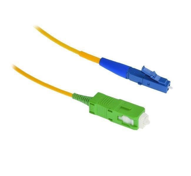 XtendLan simplexný patch kábel SM 9/125, OS2, LC(UPC)-SC(APC), LS0H, 1m 1