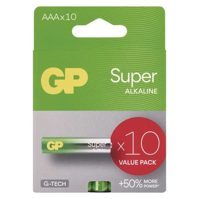 GP AAA Super, alkalická (LR03) - 10 ks 1