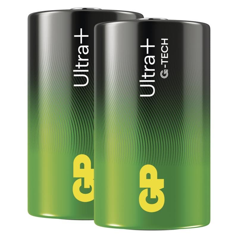 GP Alkalická batéria ULTRA PLUS D (LR20) - 2ks 1
