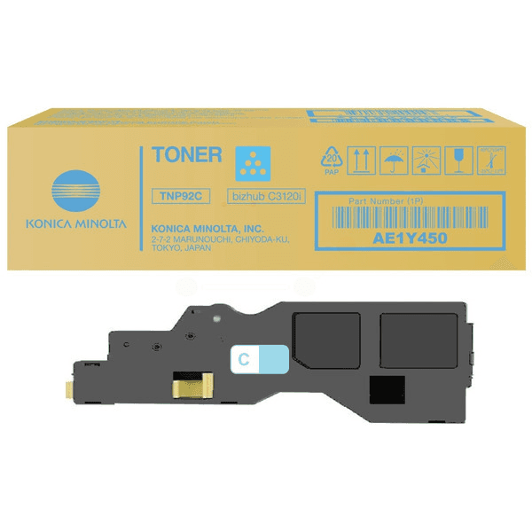 KONICA MINOLTA TNP-92 C - originálny 1