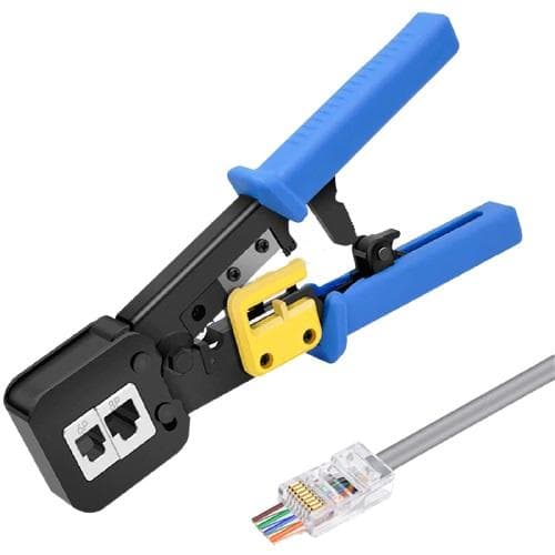W-Star Krimpovacie kliešte RJ45 EZ WSEZ376Z Cat5, RJ45, RJ45EZ, RJ12