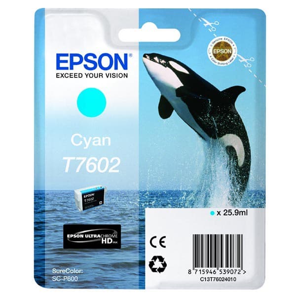 EPSON T7602 (C13T76024010) - originálny 1