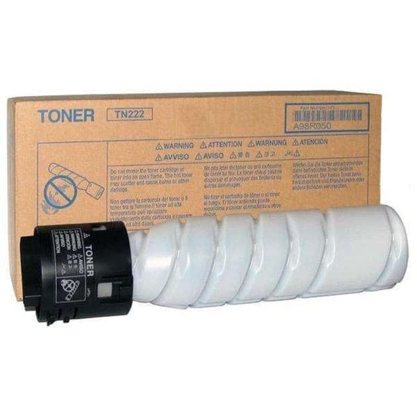 KONICA MINOLTA TN-222 K - originálny 1