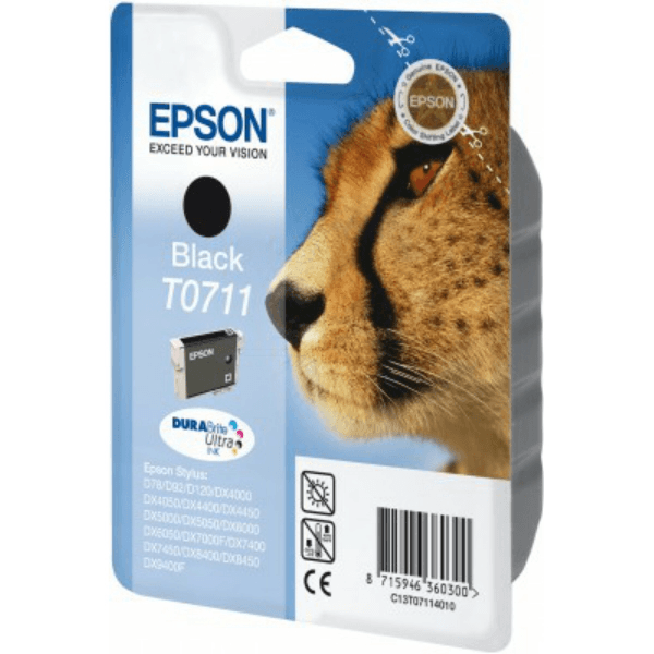 EPSON T0711 (C13T07114022) - originálny 1