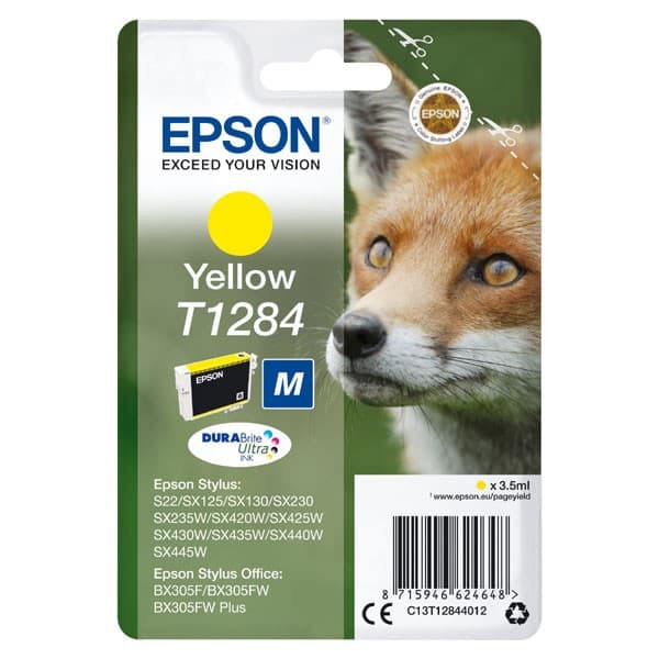 EPSON T1284 (C13T12844022) - originálny 1