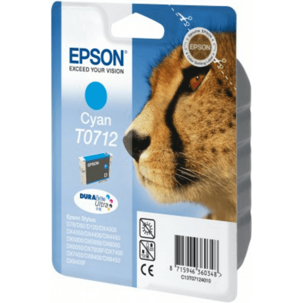 EPSON T0712 (C13T07124022) - originálny 1