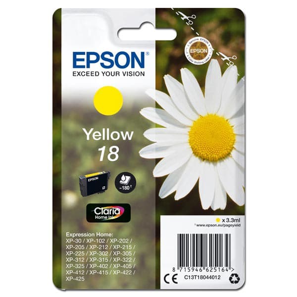 EPSON T1804 (C13T18044012) - originálny