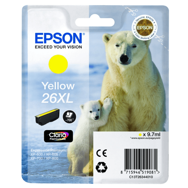 EPSON T2634 (C13T26344022) - originálny 1