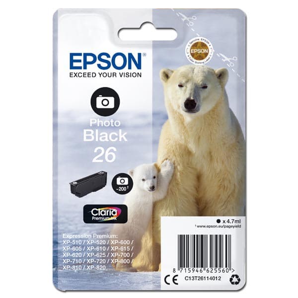 EPSON T2611 (C13T26114012) - originálny 1