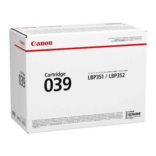 CANON CRG039 BK - originálny 1