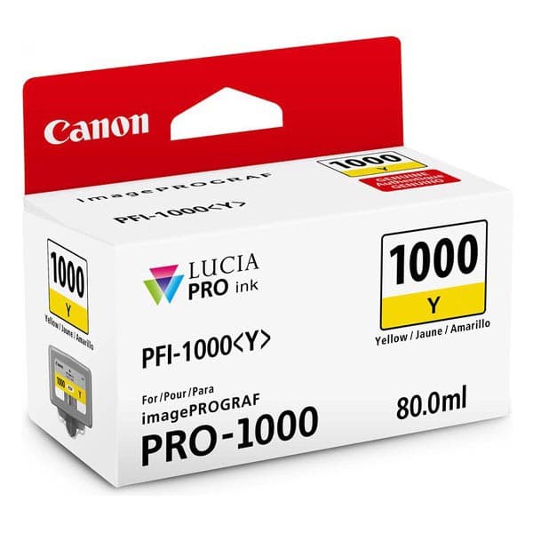 CANON PFI-1000 Y - originálny 1