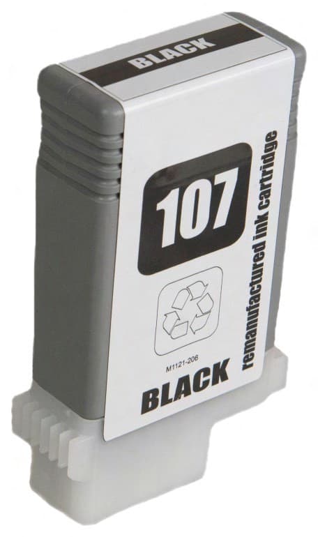 CANON PFI-107 BK - kompatibilný 1
