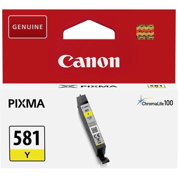 CANON CLI-581 Y - originálny 1