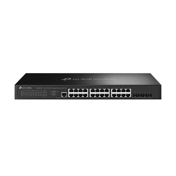 TP-Link SG3428X-M2 Omada 24-Port 2.5GBASE-T L2+ Manažér Switch with 4 10GE SFP+ Slots