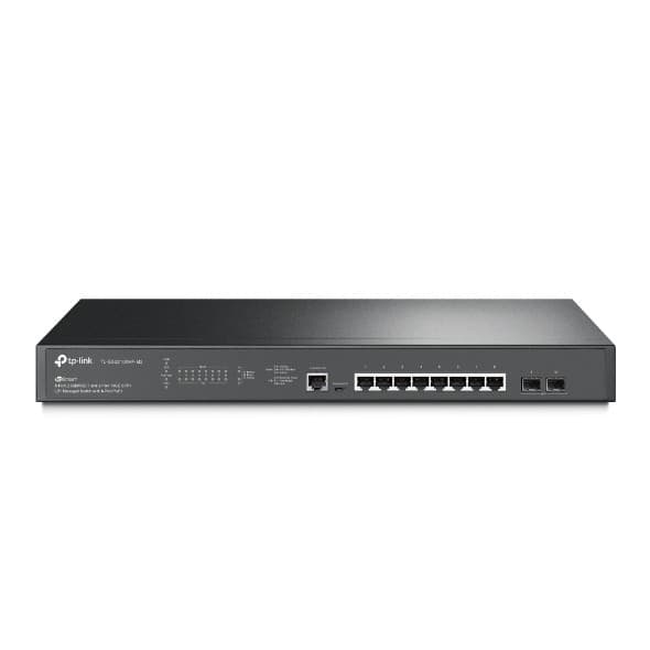 TP-Link TL-SG3210XHP-M2 JetStream 8-Port 2.5GBASE-T a 2-Port 10GE SFP+ L2+ Manažérsky switch with 8-Port PoE+, OMADA SDN 1