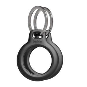 Belkin Bezpečné puzdro na AirTag s krúžkom na kľúče - čierne - 2pack 1