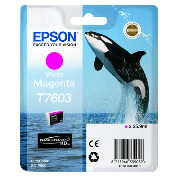 EPSON T7603 (C13T76034N10) - originálny 1