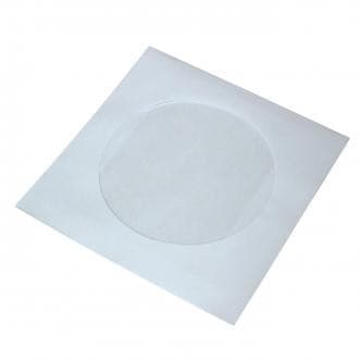 Obálka na 1 ks CD, papier, biela, s okienkom 1