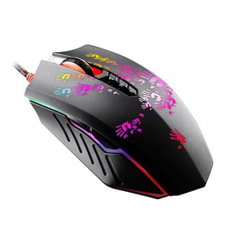 A4Tech BLOODY A60A Myš káblové, čierna, 6200DPI