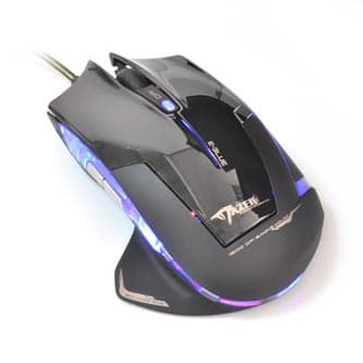E-blue Mazer R Myš káblové, čierna, 2400DPI