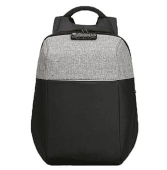 Batoh na notebook 15,6", NB008, čierno-sivý z polyesteru/polyetylénu/nylonu, nie je ľahké vykradnúť, DOPREDAJ 1