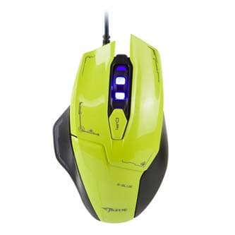 E-blue Mazer Myš drôtová, zelená, 2500DPI, DOPREDAJ 1