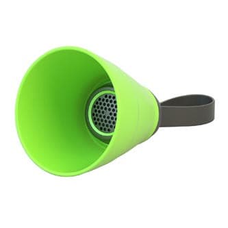 YZSY Bluetooth reproduktor SALI, 1.0, 3W, zelený, regulácia hlasitosti, skládací, vode odolný, DOPRADE