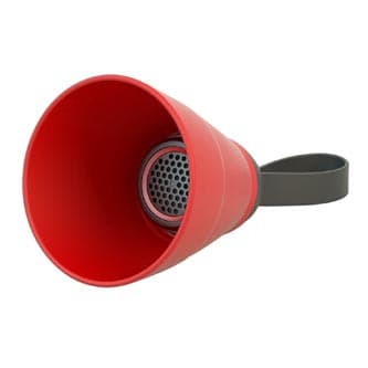 YZSY Bluetooth reproduktor SALI, 1.0, 3W, červený, regulácia hlasitosti, skládací, vode odolný, DOPRODEJ